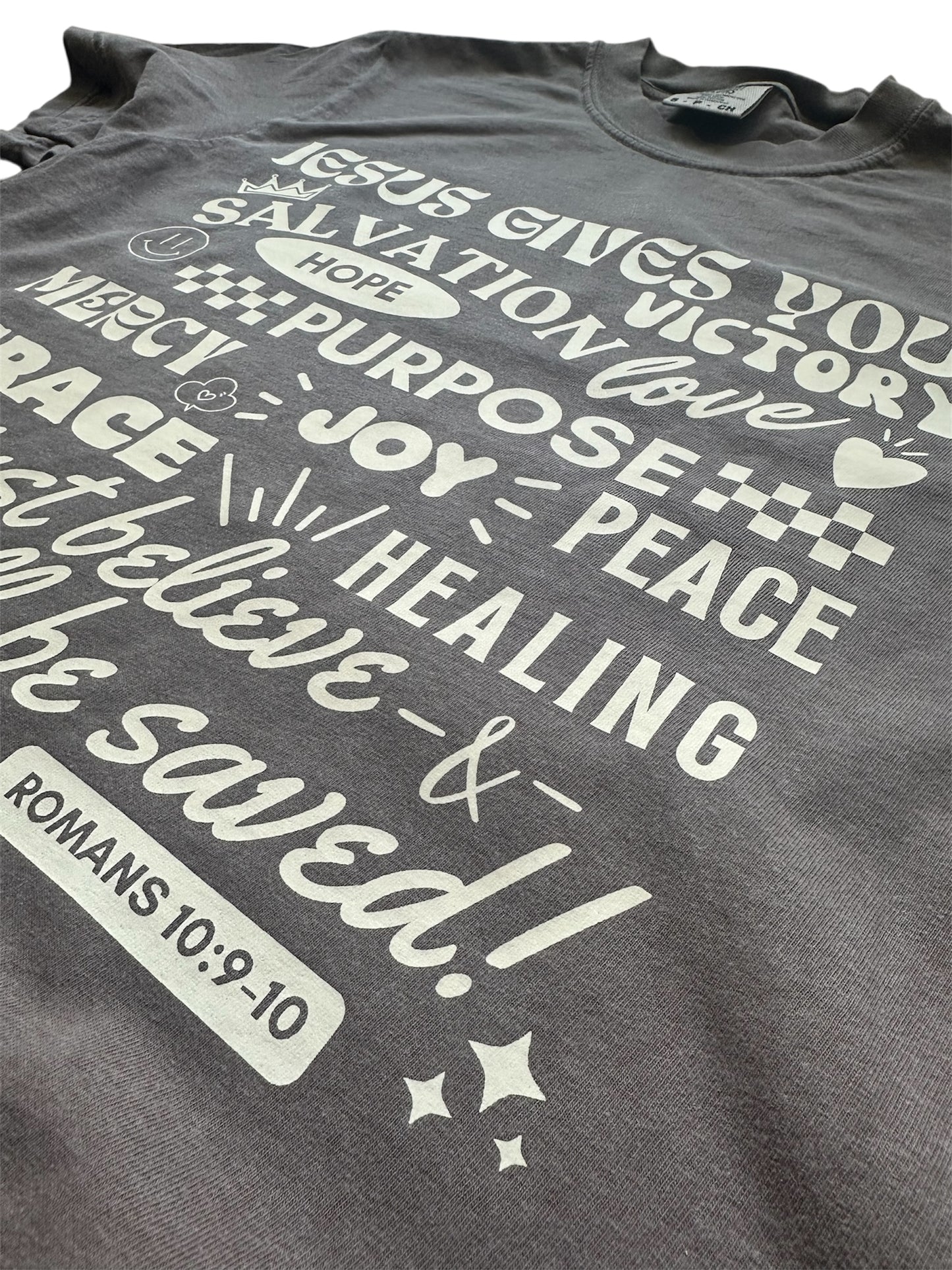 Jesus Gives Tee – Espresso Comfort Colors®