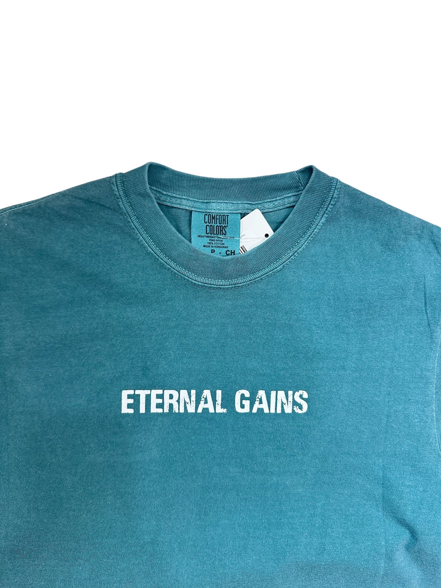 Stronger With Jesus Tee – Emerald Comfort Colors