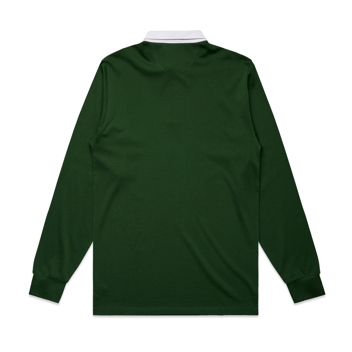 The Lord Gives Grace & Glory Rugby Polo | Forest Green