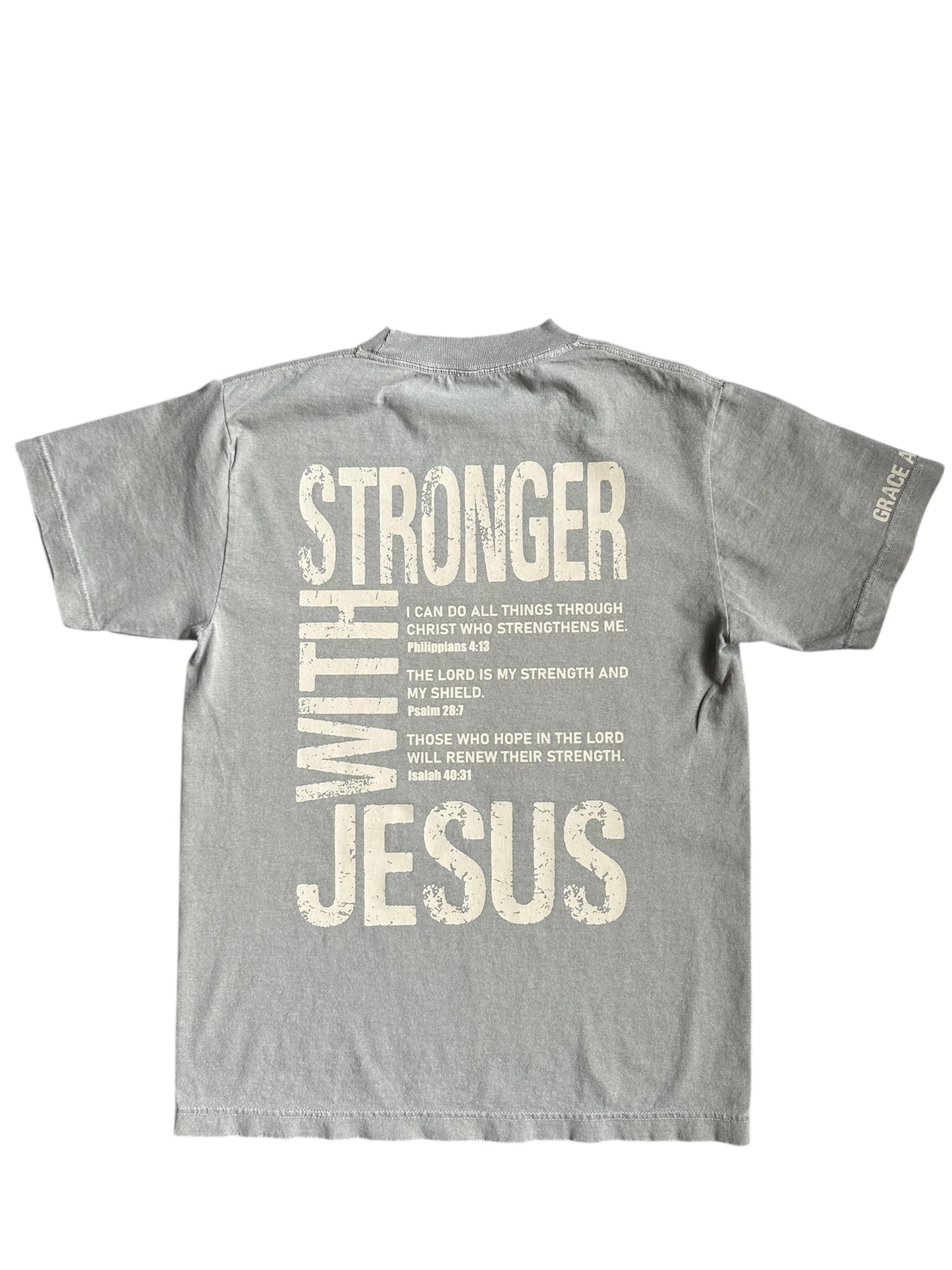 Stronger with Jesus - Tan