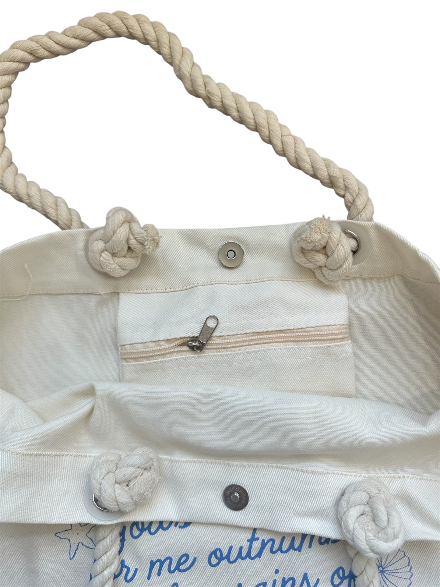 Bible Beach Tote Bag