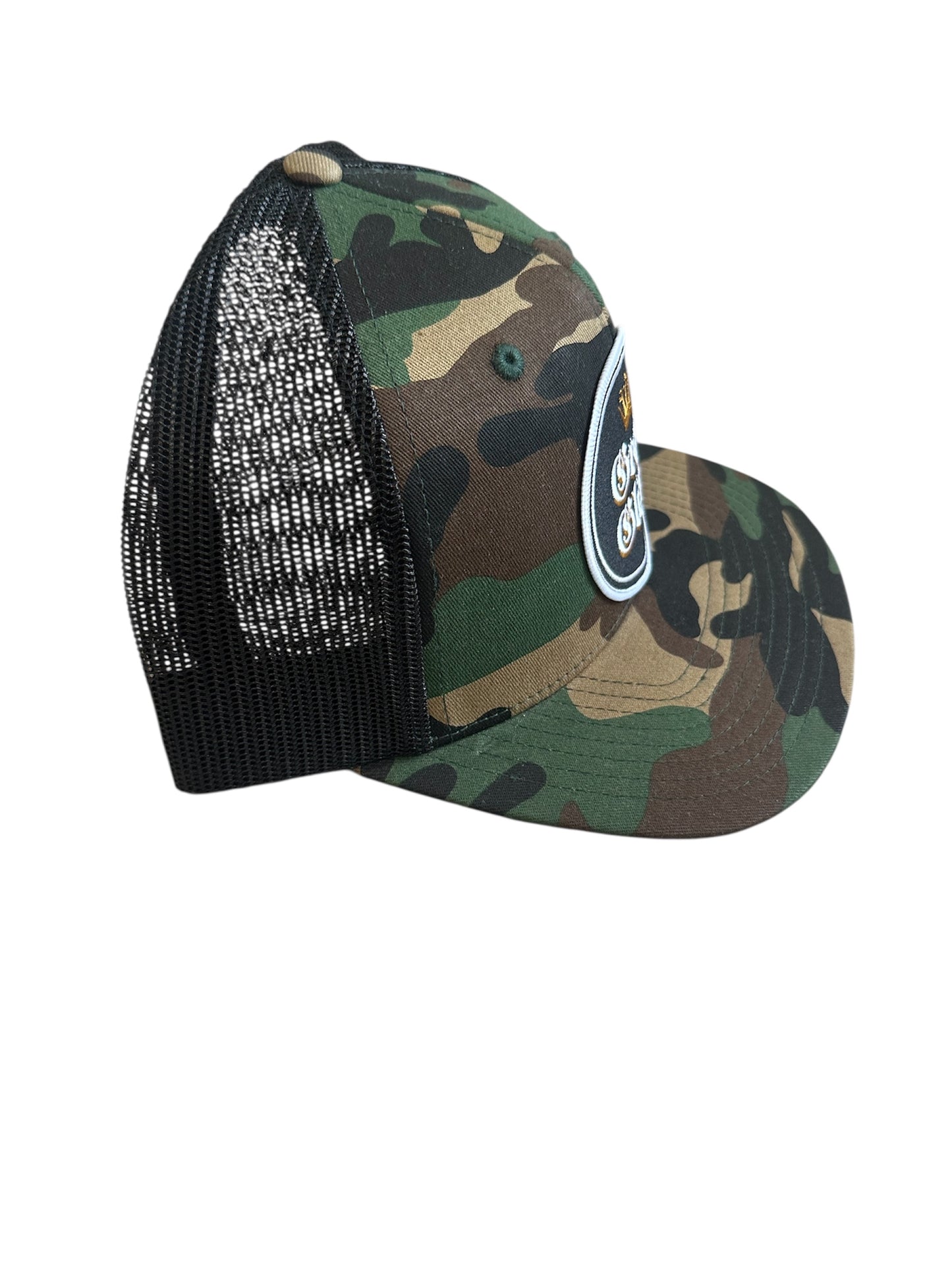 Grace & Glory Patch Caps Camo