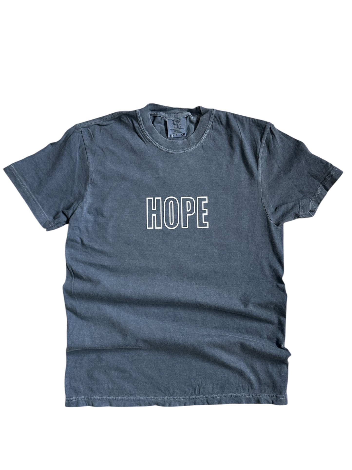 Hope Tee – Denim Comfort Colors