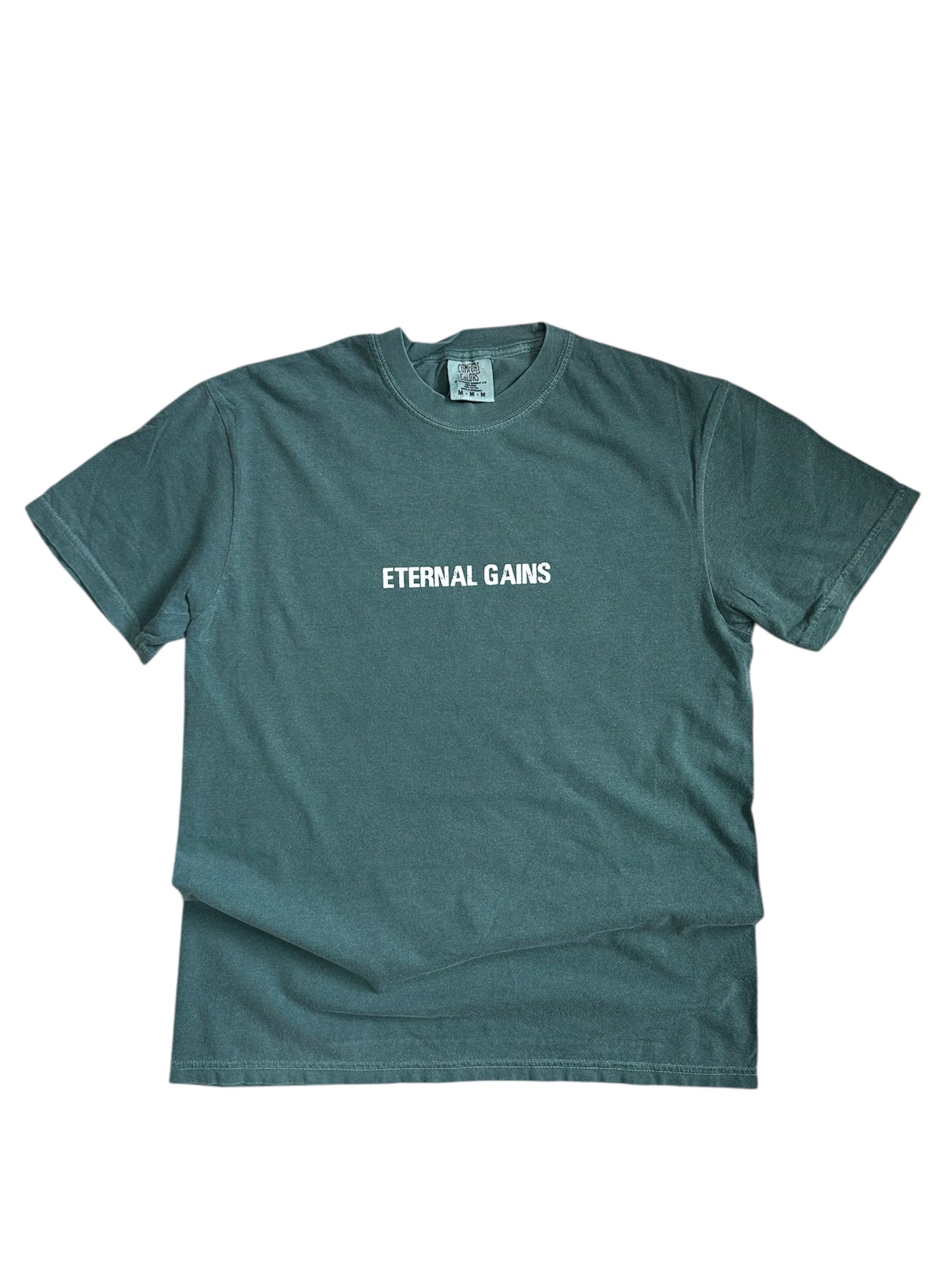 Stronger With Jesus Tee – Blue Spruce Comfort Colors