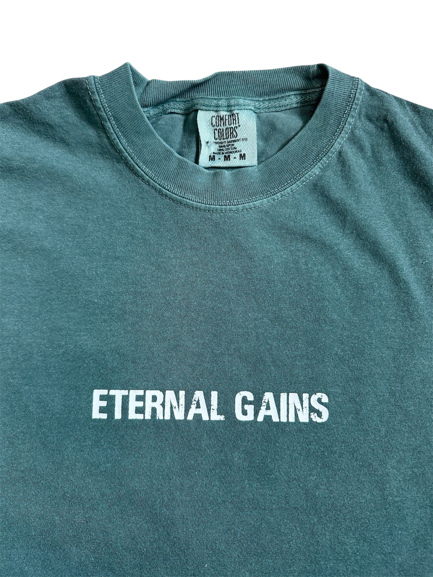 Stronger With Jesus Tee – Blue Spruce Comfort Colors