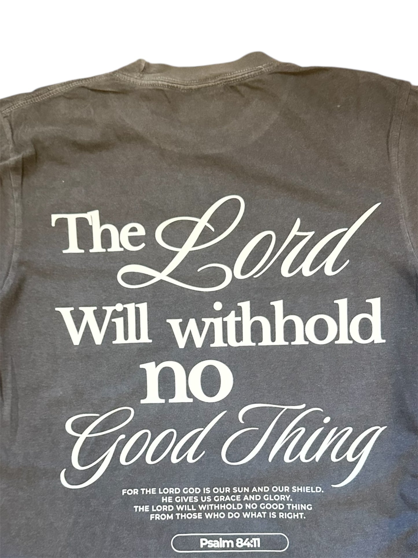 Psalm 84 Tee - Pepper