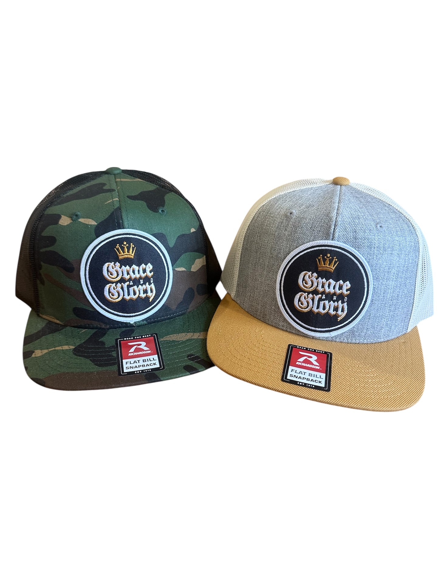 Grace & Glory Patch Caps Toast