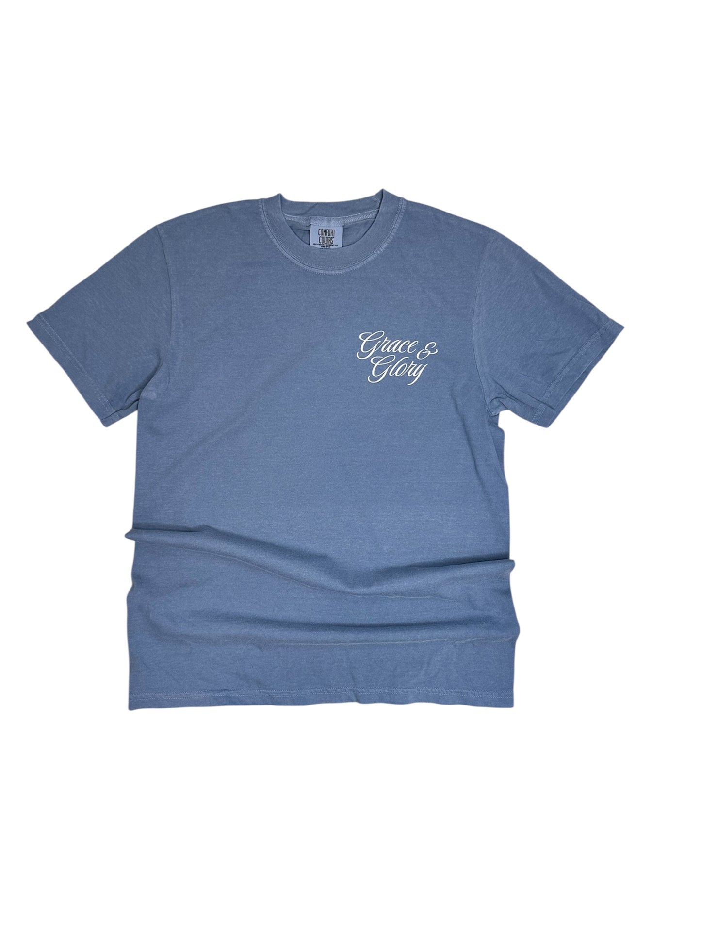 Psalm 84 Tee - Blue Jean
