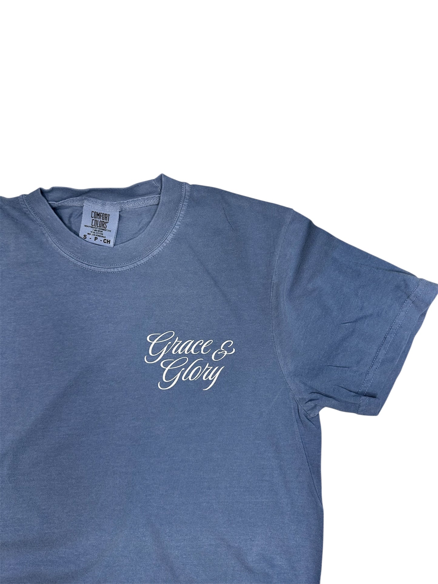 Psalm 84 Tee - Blue Jean