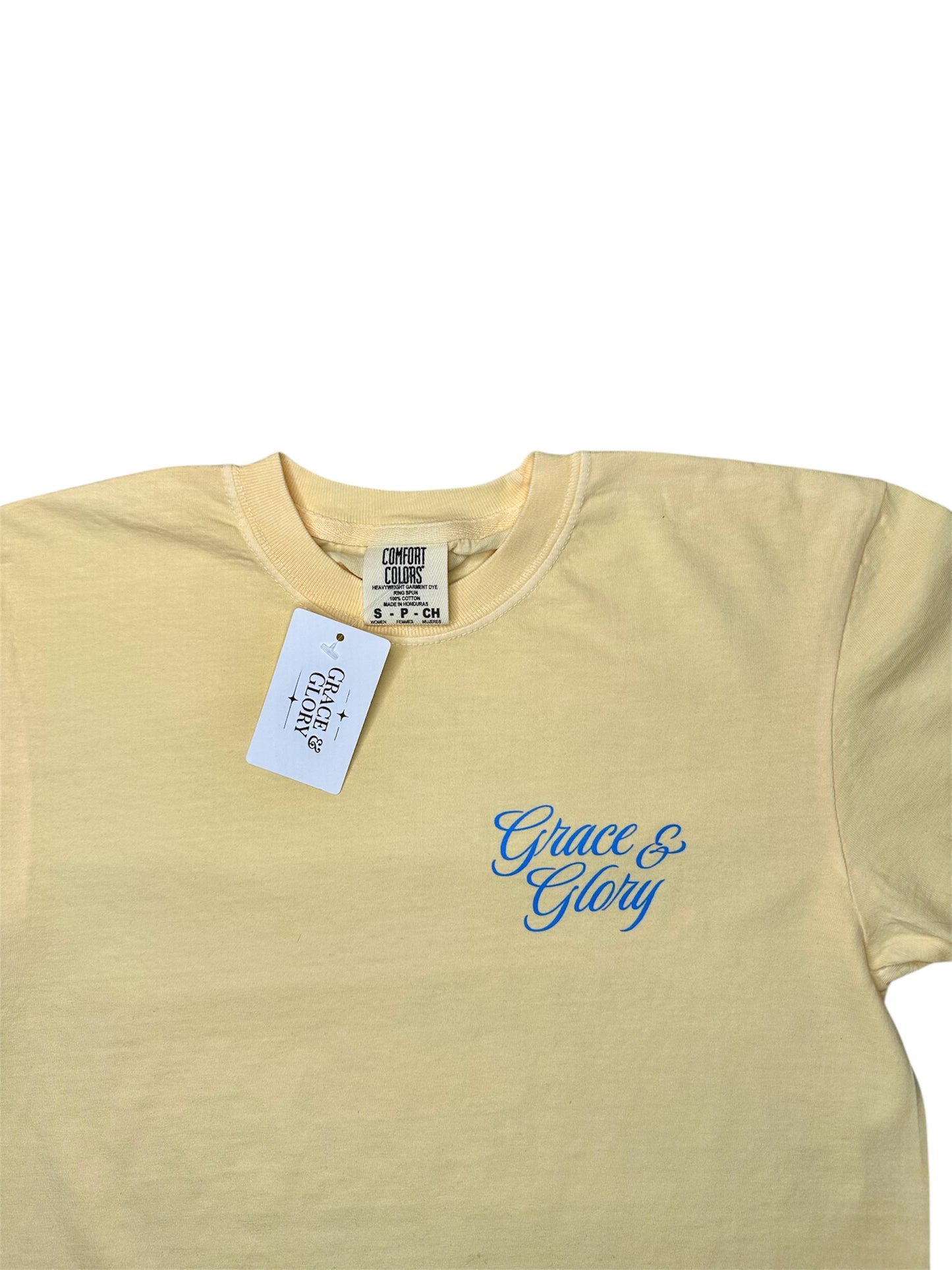 Psalm 84:11 Butter Cropped Tee