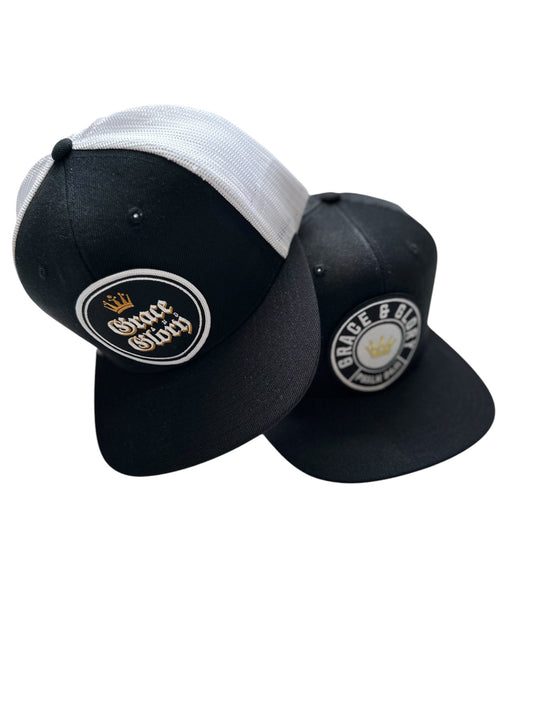 Grace & Glory Patch Caps