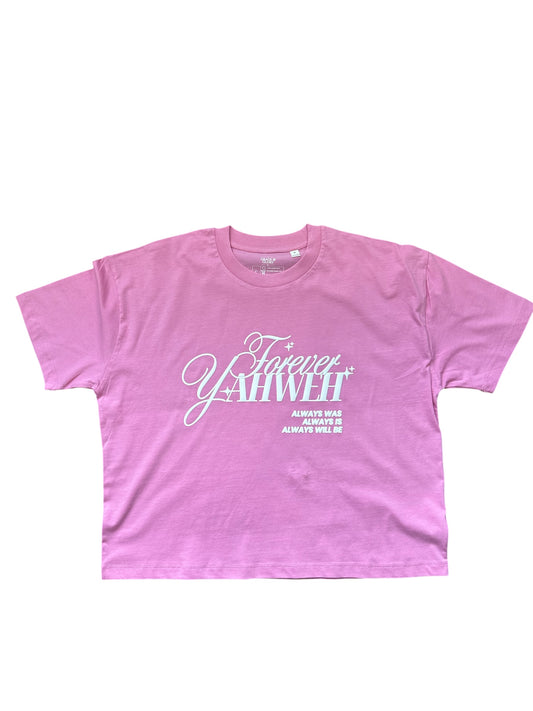 Forever Yahweh Tee – Puffy Print Cropped Boxy Tee