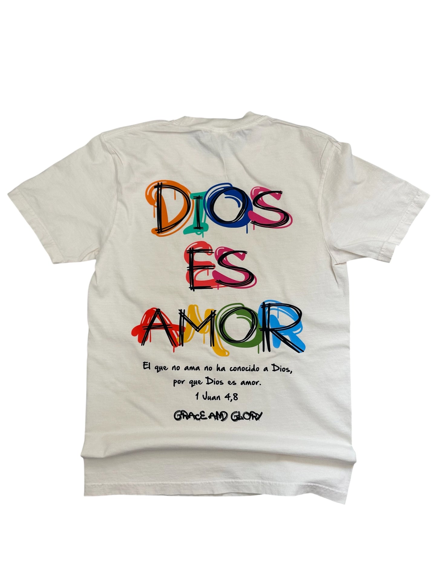 Dios Es Amor Tee – Ivory
