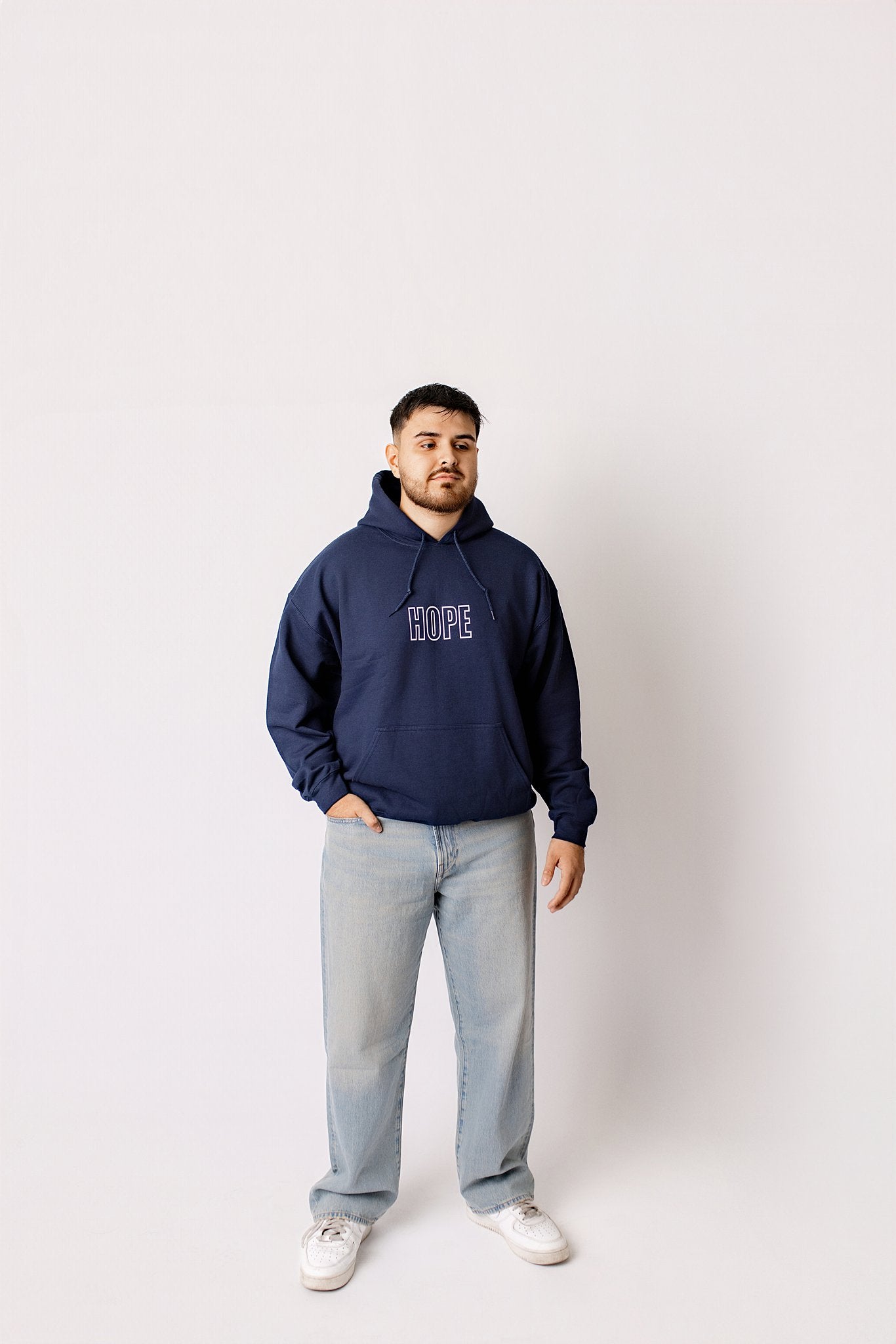 Hope Tee – Denim Comfort Colors