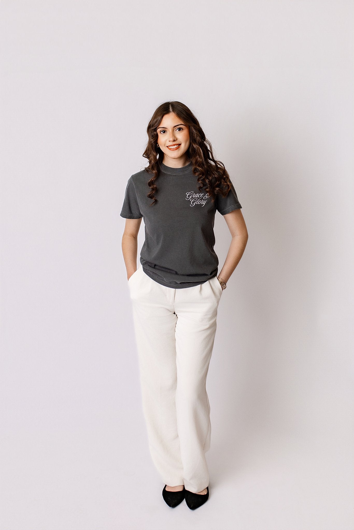 Psalm 84 Tee - Pepper