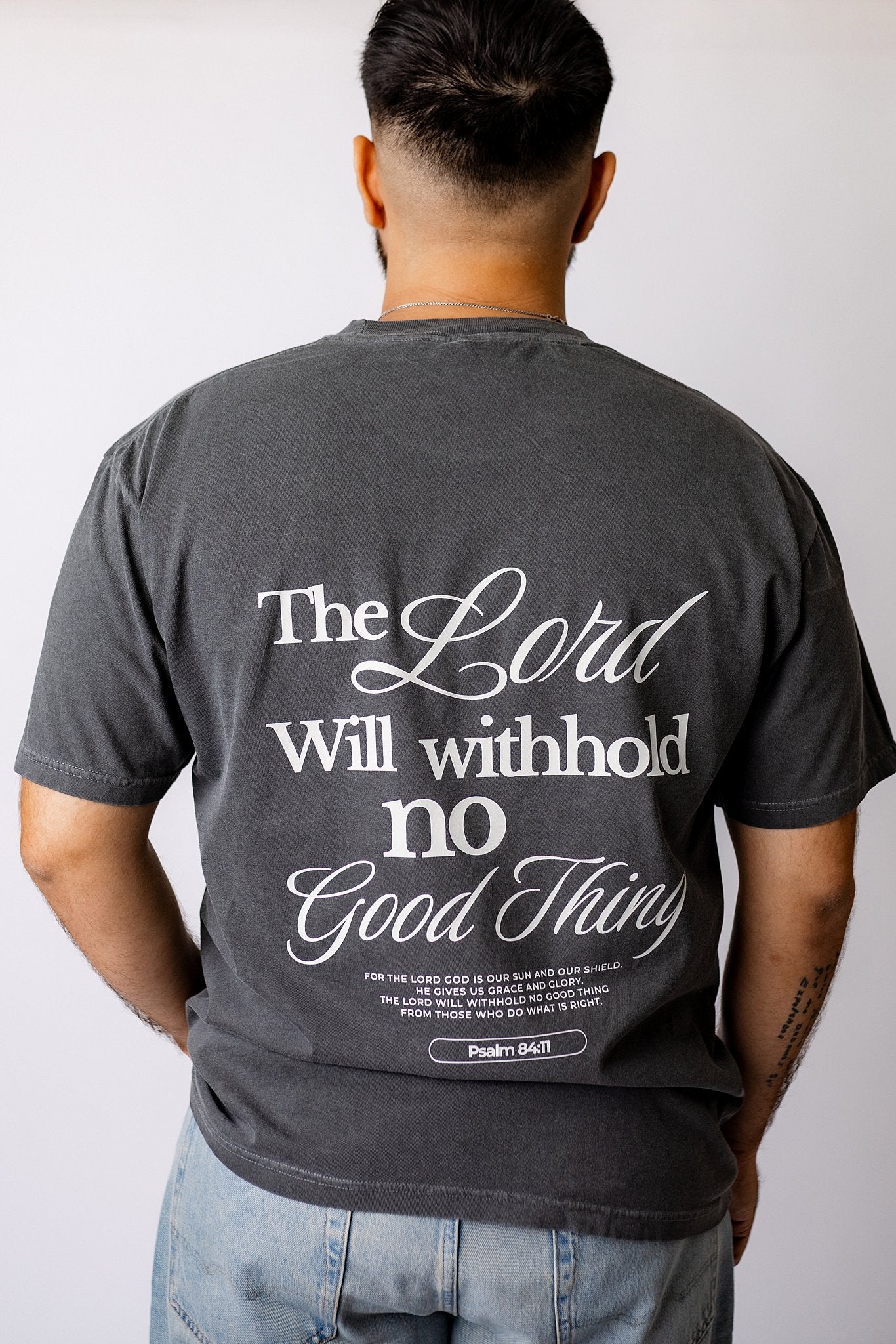 Psalm 84 Tee - Pepper