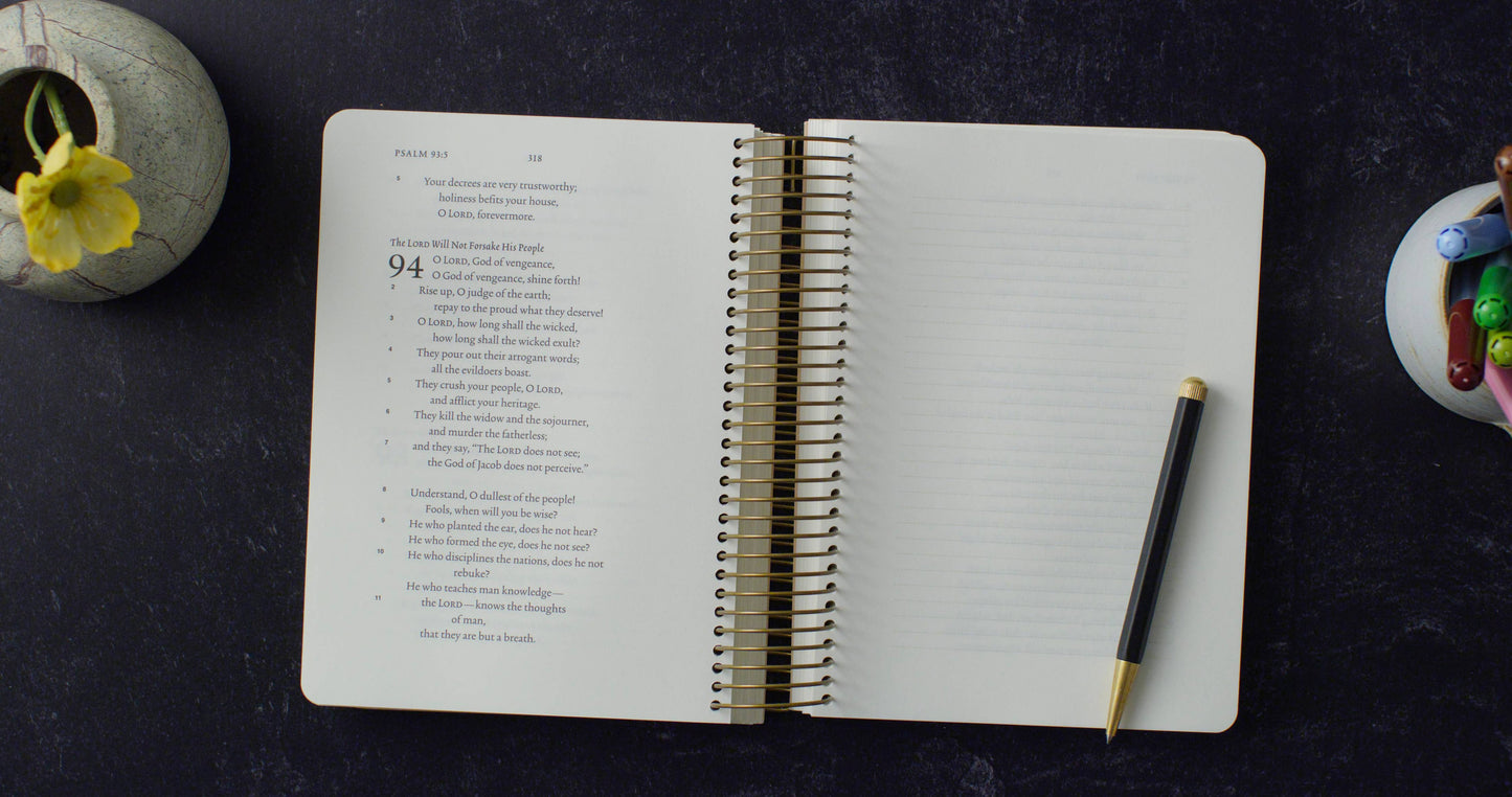 ESV Scripture Journal, Spiral-Bound Edition: Psalms
